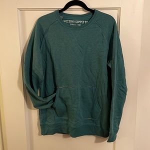 Teal sweatshirt